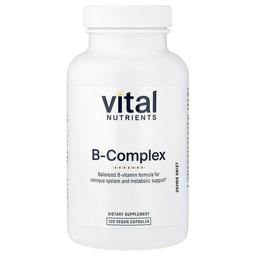 Vital Nutrients B Complex 120 Vegan Capsules