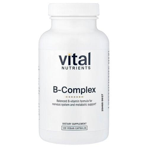 Vital Nutrients B Complex 120 Vegan Capsules