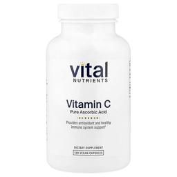 Vital Nutrients Vitamin C 120 Vegan Capsules 1 000 Mg Per Capsule