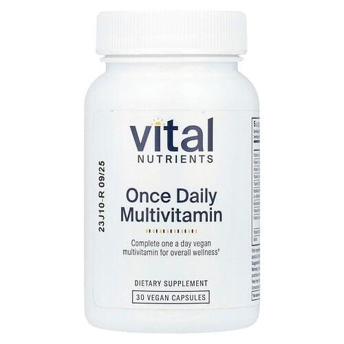 Vital Nutrients Once Daily Multivitamin 30 Vegan Capsules product image