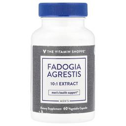 The Vitamin Shoppe Men S Fadogia Agrestis 60 Vegetable Capsules 600 Mg Per Capsule
