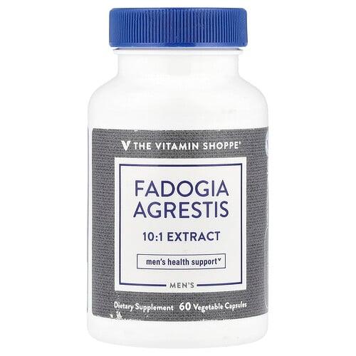 The Vitamin Shoppe Men S Fadogia Agrestis 60 Vegetable Capsules 600 Mg Per Capsule