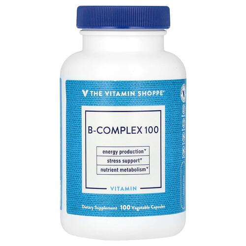 The Vitamin Shoppe B Complex 100 100 Vegetable Capsules