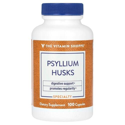 The Vitamin Shoppe Psyllium Husks 100 Capsules 720 Mg Per Capsule