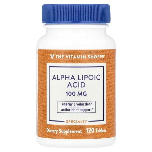 The Vitamin Shoppe Alpha Lipoic Acid 120 Tablets