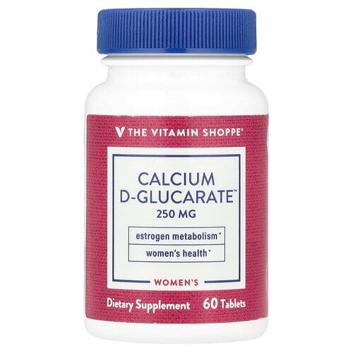 The Vitamin Shoppe Women S Calcium D Glucarate 250 Mg 60 Tablets product image