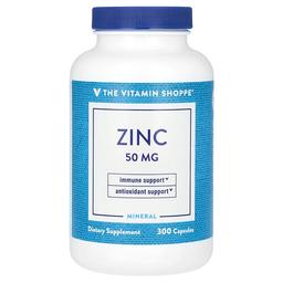 The Vitamin Shoppe Zinc 50 Mg 300 Capsules