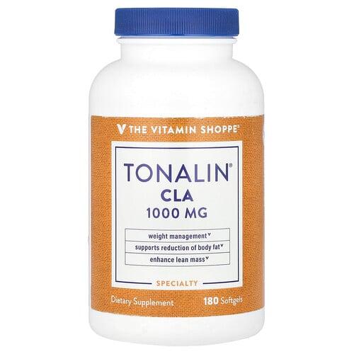 The Vitamin Shoppe Tonalin Cla 1 000 Mg 180 Softgels