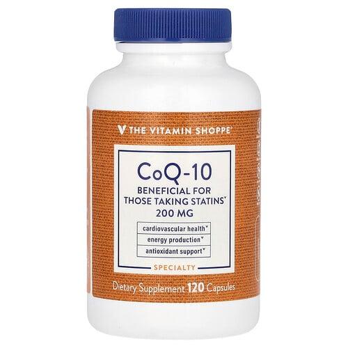 The Vitamin Shoppe Coq 10 200 Mg 120 Capsules