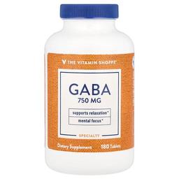 The Vitamin Shoppe Gaba 180 Tablets