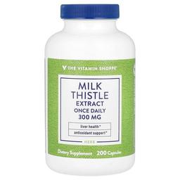 The Vitamin Shoppe Milk Thistle Extract 300 Mg 200 Capsules