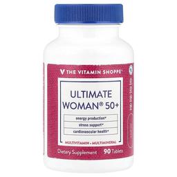 The Vitamin Shoppe Ultimate Woman 50 Multivitamin Multimineral 90 Tablets