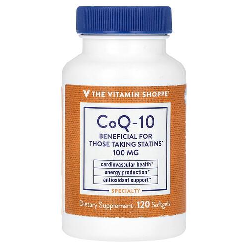 The Vitamin Shoppe Coq 10 100 Mg 120 Softgels