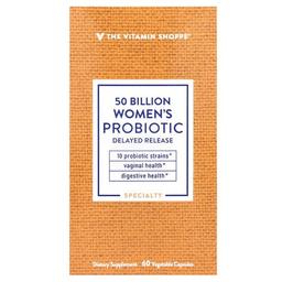 The Vitamin Shoppe Women S Probiotic 50 Billion 60 Vegetable Capsules