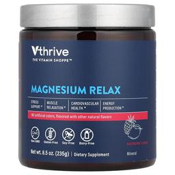 Vthrive Magnesium Relax Raspberry Lemon 8 5 Oz 235 G