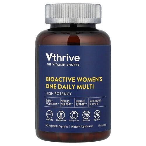 Vthrive Bioactive Women S One Daily Multi 60 Vegetable Capsules