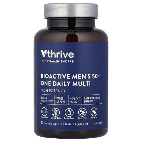 Vthrive Bioactive Men S 50 One Daily Multi 30 Vegetable Capsules