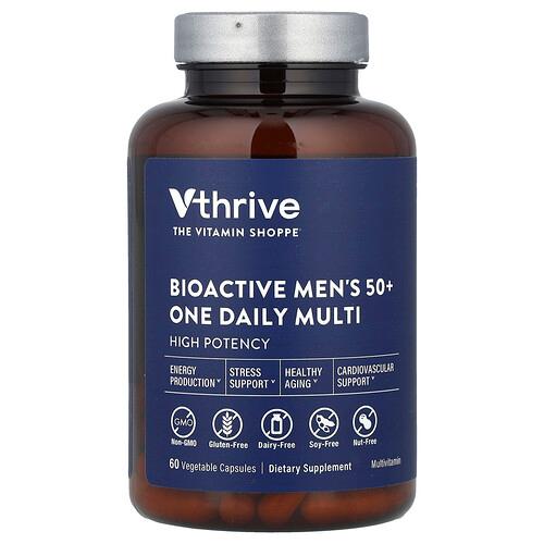Vthrive Bioactive Men S 50 One Daily Multi 60 Vegetable Capsules