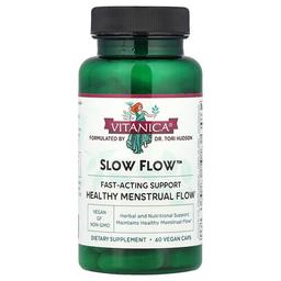 Vitanica Slow Flow Healthy Menstrual Flow 60 Vegan Caps