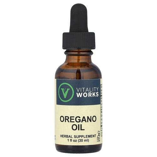 Vitality Works Oregano Oil 1 Fl Oz 30 Ml