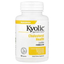 Kyolic Aged Garlic Extract Cholesterol Health With Lecithin Formula 104 100 Capsules