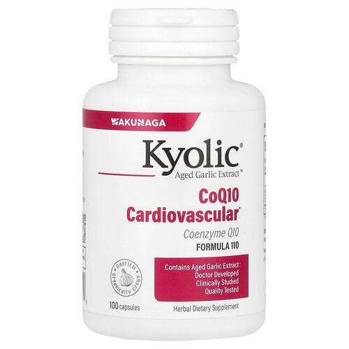 Kyolic Aged Garlic Extract Coq10 Cardiocascular 100 Capsules