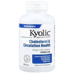 Kyolic Aged Garlic Extract Cholesterol Circulation Health 90 Softgels