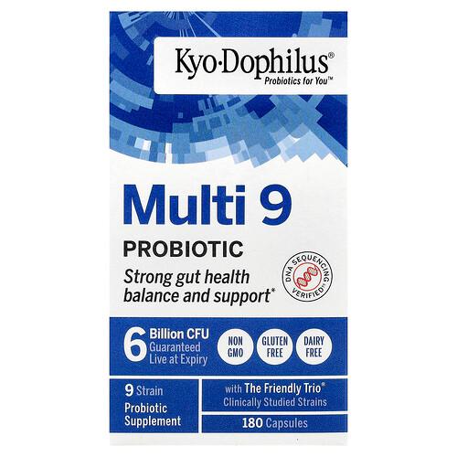 Kyolic Kyo Dophilus Multi 9 Probiotic 180 Capsules