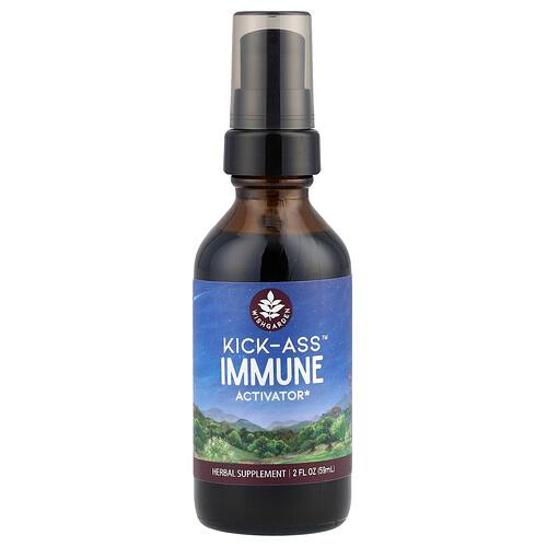 Wishgarden Herbs Kick Ass Immune Activator 2 Fl Oz 59 Ml