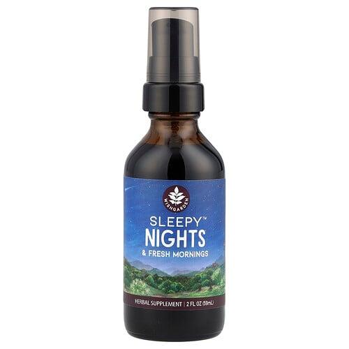 Wishgarden Herbs Sleepy Nights Fresh Mornings 2 Fl Oz 59 Ml