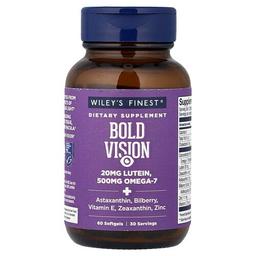Wiley S Finest Bold Vision 60 Softgels