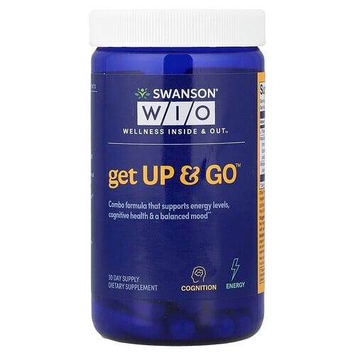 Swanson Wio Get Up Go 60 Vegetarian Capsules