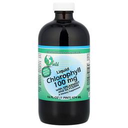 World Organic Liquid Chlorophyll With Spearmint And Glycerin 16 Fl Oz 474 Ml