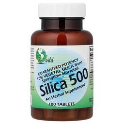 World Organic Silica 500 100 Tablet 50 Mg Per Tablet