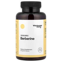 Wholesome Story Berberine 90 Vegetarian Capsules 500 Mg Per Capsule