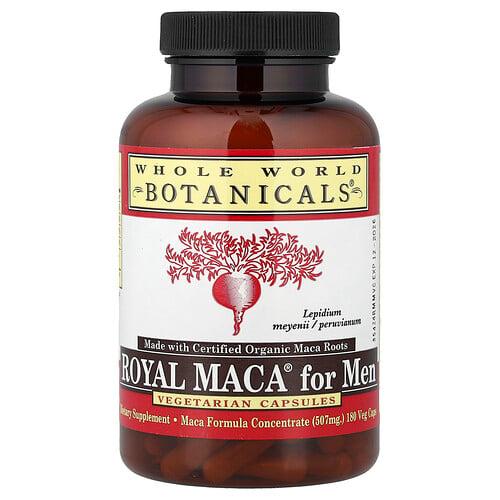 Whole World Botanicals Royal Maca For Men 180 Veg Caps