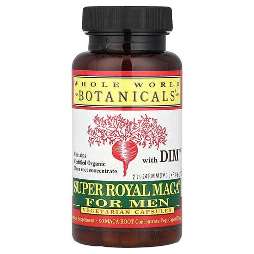 Whole World Botanicals Super Royal Maca For Men 90 Vegcaps