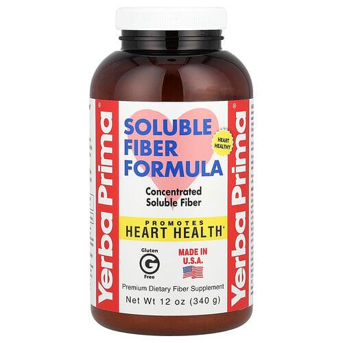 Yerba Prima Soluble Fiber Formula 12 Oz 340 G