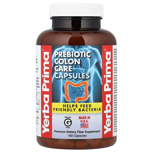 Yerba Prima Prebiotic Colon Care 180 Capsules