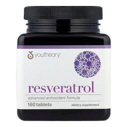 Youtheory Resveratrol 160 Tablets