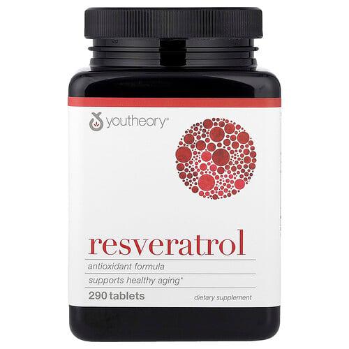 Youtheory Resveratrol 290 Tablets