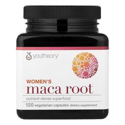 Youtheory Women S Maca Root 120 Vegetarian Capsules 500 Mg Per Capsule