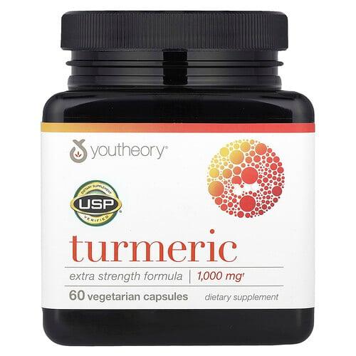Youtheory Turmeric 60 Vegetarian Capsules