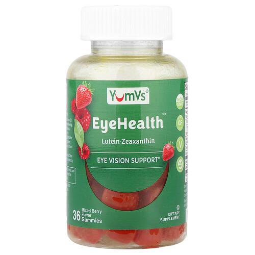 Yumvs Eye Health Gummies Mixed Berry 36 Gummies