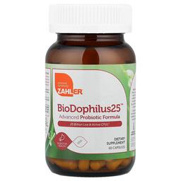 Zahler Biodophilus25 Advanced Probiotic Formula 60 Capsules
