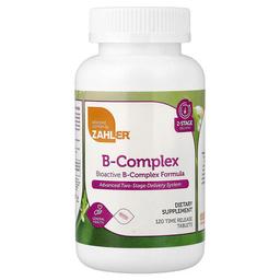 Zahler Bioactive B Complex 120 Time Release Tablets