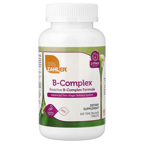 Zahler Bioactive B Complex 120 Time Release Tablets