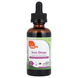 Zahler Iron Drops Great Tasting Mixed Berry 2 Fl Oz 59 Ml