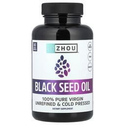 Zhou Nutrition Black Seed Oil 60 Veggie Capsules