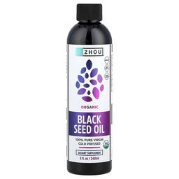 Zhou Nutrition Organic Black Seed Oil 8 Fl Oz 240 Ml
